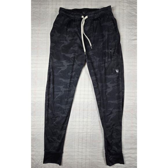 Vuori Other - Vuori Mens Sunday Jogger Performance Tapered Athletic Black Camo S